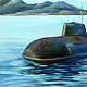  Submarine. Pictures. Valeria Akulova ART. Online shopping on My Livemaster.  Фото №2