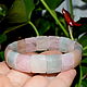 Bracelet natural stone morganite (vorobyevite), Bead bracelet, Moscow,  Фото №1