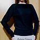 Джемпер "Сиреневая дымка". Пуловеры. Татьяна Будаева (tina-knitting). Ярмарка Мастеров.  Фото №6