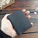 Заказать  визитница из натуральной кожи ручной работы. Vostrikov Leather Goods. Ярмарка Мастеров. . Картхолдер Фото №3