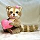 Plush toy Raccoon 'Mila'. Stuffed Toys. zubarevairina. My Livemaster. Фото №6