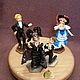 Заказать "Летучая мышь", композиция из ваты. Елена (emeldolls). Ярмарка Мастеров. . Кукольный театр Фото №3