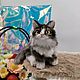 Реалистичный котенок из меха. Мини. Мягкие игрушки. Мария Гладких. Ярмарка Мастеров.  Фото №8
