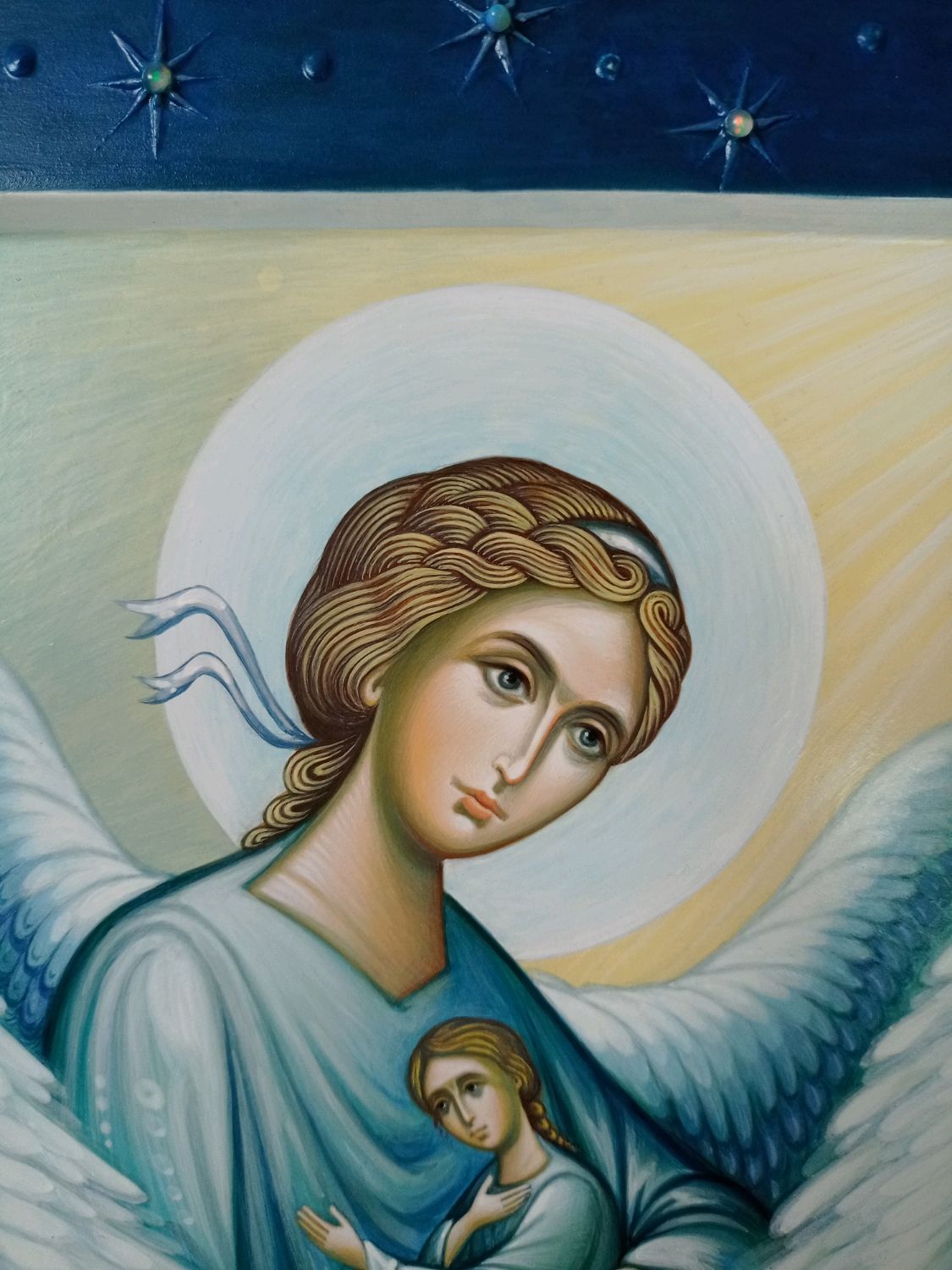 Рисунок на тему мама ангел хранитель мой