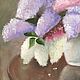 Картина маслом «Сирень». Картины. ToryT. Ярмарка Мастеров.  Фото №4