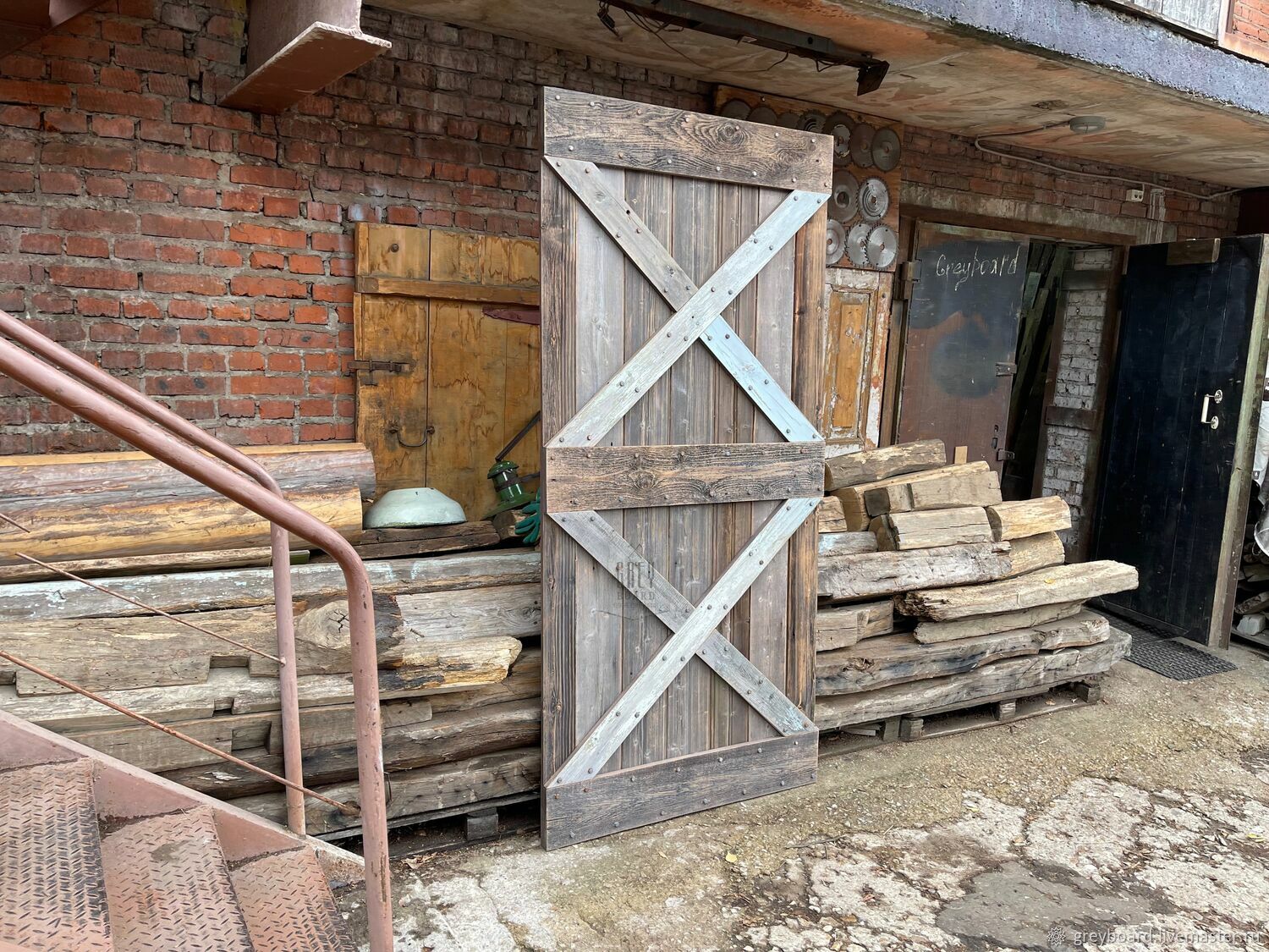 Амбарная дверь в интернет-магазине Ярмарка Мастеров по цене 56700 ...