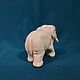Elephant - carved miniature of horn. Figurines. NGS Masters. My Livemaster. Фото №5