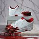 Кроссовки белые, кастомизация Nike Air Force 1 унисекс, ручная роспись, Кроссовки, Волжский,  Фото №1