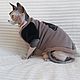 Заказать Одежда для кошек " С мехом внутри  "Египетская кошка". Happy-Sphynx. Ярмарка Мастеров. . Одежда для питомцев Фото №3