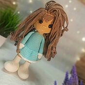 Куклы и игрушки handmade. Livemaster - original item Stuffed toys, New Year`s gift, knitted doll. Handmade.