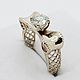 Золотое кольцо Праздничное настроение. Кольца. Gemma-jeweler. Ярмарка Мастеров.  Фото №6