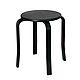 Round Scandi stool, wooden stool, chair, kitchen, furniture, Chairs, Izhevsk,  Фото №1