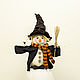 Harry Potter's Snowman. New Year in the style of Harry Potter, Snowmen, Moscow,  Фото №1