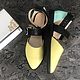 Cosmo sandals pale yellow/turquoise. Sandals. Hitarov (Hitarov). Online shopping on My Livemaster.  Фото №2