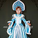 Suit Of The Snow Maiden Art.456. Carnival costumes for children. ModSister/ modsisters. Интернет-магазин Ярмарка Мастеров.  Фото №2