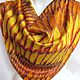 Batik shawl 'Golden bird'. Shawls1. OlgaPastukhovaArt. My Livemaster. Фото №6