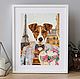 Jack Russell Terrier. Poster. Pictures. dogart01. Online shopping on My Livemaster.  Фото №2