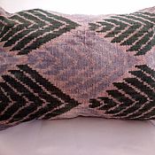 Для дома и интерьера handmade. Livemaster - original item Decorative pillow case made of Uzbek silk. Handmade.