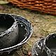 Тарелка ручной работы. Чернолощённая керамика. Тарелки. 'Счастливый керамист' (авторская этно керамика и окарины..). Ярмарка Мастеров.  Фото №4