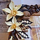 photo frame with flowers and miniatures of plastics 'Coffee with vanilla', Photo frames, Temryuk,  Фото №1