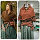 Шаль Чужестранка, Шаль треугольная, Шаль Клэр, Outlander shawl, Шали, Москва,  Фото №1
