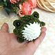 Брелок плюшевый амигуруми Счастливая лягушка. Брелок. Amigurumi-20. Ярмарка Мастеров.  Фото №4