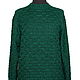 Jumper 'Emerald' handmade from Yak wool, Merino in a ratio of 50h50. Added a thin thread of cashmere with silk.. Jumper 'Emerald' is crocheted, sewn with a needle. 100% handmade.

