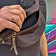 Сумка Waist S-size (Easy). Поясная сумка. Mr.KOZHER (Вячеслав). Интернет-магазин Ярмарка Мастеров.  Фото №2