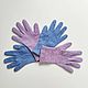 Felted women's demi-season wool gloves, Gloves, Kemerovo,  Фото №1