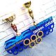 A medallion with a shelf to order 48cm. Any sport. Sports souvenirs. butikpodarkovv. My Livemaster. Фото №11