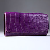 Сумки и аксессуары handmade. Livemaster - original item Women`s wallet made of genuine crocodile leather IMA0004Y35. Handmade.