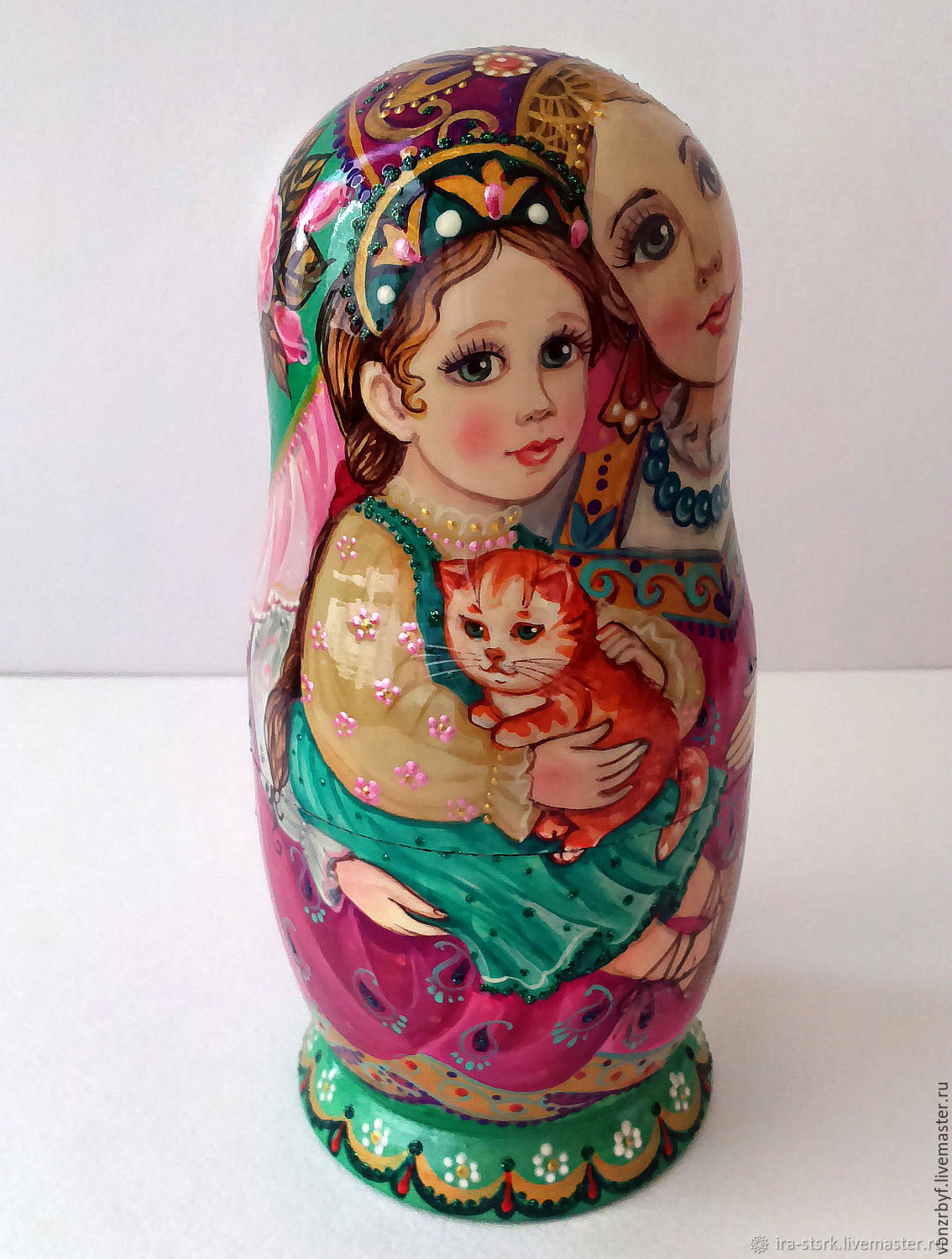 Matryoshka with her daughter, Dolls1, Vitebsk,  Фото №1