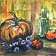 Still life with pumpkin, Pictures, Moscow,  Фото №1
