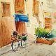 Painting the city of Florence. Painting of Italy street landscape. Pictures. Olga Ermakova art. Online shopping on My Livemaster.  Фото №2