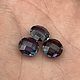 Alexandrite synthetic hydrothermal briolette circle d10 mm. Cabochons. yakitoriya. My Livemaster. Фото №4