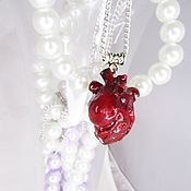 Украшения handmade. Livemaster - original item Pendant Anatomical heart. Handmade.