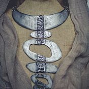 Украшения handmade. Livemaster - original item Copy of Black Statement necklace. Handmade.