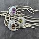 Серьги с лимонным кварцем. Серьги классические. Karma-jewelry. Ярмарка Мастеров.  Фото №6