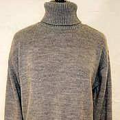 Одежда handmade. Livemaster - original item Long sweater with Merino slits. Handmade.