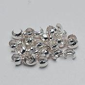 Швензы-кольца "Широкие" серебро 925 vermeil