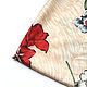 Винтаж: Шелковый платок с цветочным принтом (1980-е), Бабочки винтажные, Рига,  Фото №1