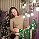 Новогодняя гирлянда из фетра 2016 год для фотосессии. Гирлянды. Фетропраздник Ольги Арепьевой. Ярмарка Мастеров.  Фото №5