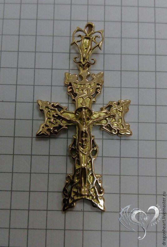 Армянский крест фото нательный