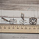 Order Basis for earrings ' TIA ' (16h16 mm), silver, Russia. Russkaya filigran - furnitura. Livemaster. . Blanks for jewelry Фото №3