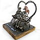 Steel wedding №5. Figurine. A TinCity (gaikaglazye). Online shopping on My Livemaster.  Фото №2