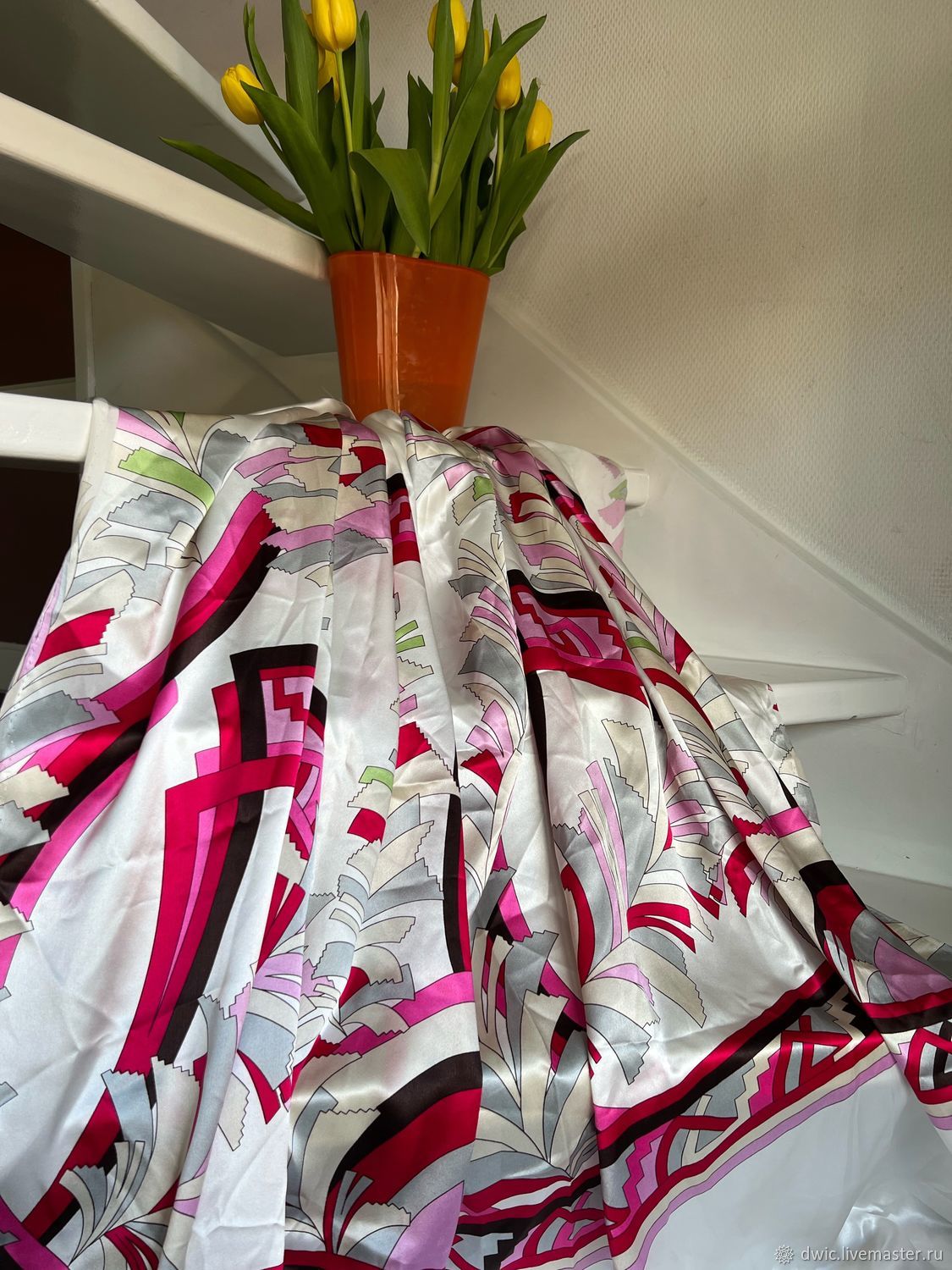 Ethnika fabric, silk, Italy купить на Ярмарке Мастеров