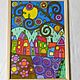 Painting for children, 21h30 cm, painting on silk, Pictures, Novosibirsk,  Фото №1