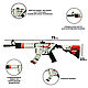 Игрушечный автомат М4А4 Азимов резинкострел. Сувенирное оружие. Geekroom. Интернет-магазин Ярмарка Мастеров.  Фото №2