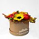 Order Sunflowers handmade soap gift flowers bouquet autumn. Edenicsoap - soap candles sachets. Livemaster. . Soap Фото №3