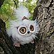 White Owl. Stuffed Toys. Larisa Volchkova workshop dolls. Online shopping on My Livemaster.  Фото №2